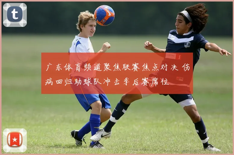 广东体育频道聚焦联赛焦点对决 伤病回归助球队冲击季后赛席位